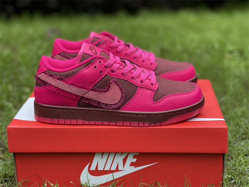 Pure original version_ Nike Dunk Low _Valentine_ s Day _Valentine_s Day color matching_ Item number_ DQ9324-600_ full code shipment 36--46-9f661c47